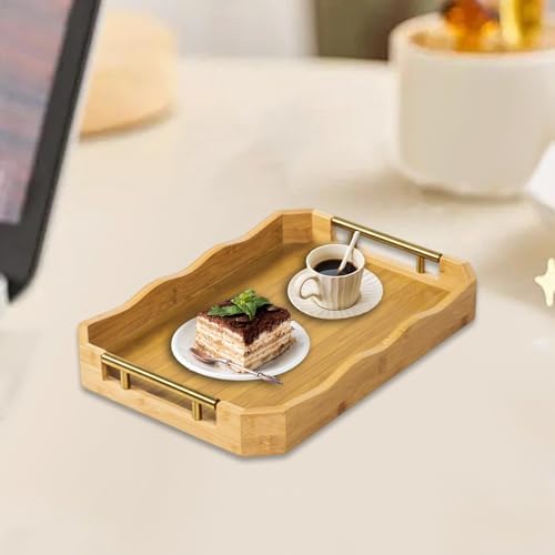 Serving Tray Rectangular Platter Food Storage Cupcake Multipurpose