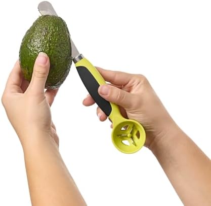 HIC Kitchen All-in-1 Avocado Tool, Stainless Steel Blade