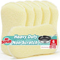Mr. Scrub Kitchen Sponges, 6 Pack