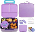 Bento Lunch Box for Kids with 8oz Soup Thermo Leak-Proof Lunch Food