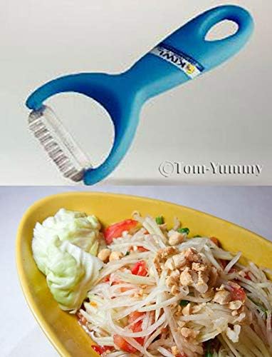 Kiwi Papaya Salad Shredder Peeler Somtum Thai Vegetable Zigzag