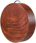 Round Wood Butcher Cutting Board with Handles