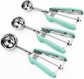 Green Cookie Scoop Set, Cookie Scoops for Baking Set of 3