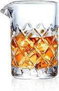 KITESSENSU Bar Mixing Glass, Seamless Pitcher for Stirred Cocktails