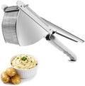 LHS Heavy Duty Potato Ricer and Masher, Stainless Steel Potato Masher