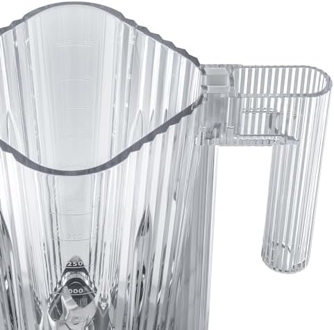 Alessi Plissé Blender, 700W, Black
