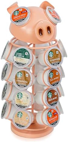 Made Easy Kit Carousel Coffee Pod Holder, Compatible with Keurig