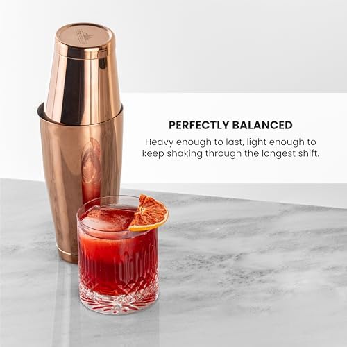 A Bar Above Professional Boston Shakers Set 18 oz Weighted Stainless