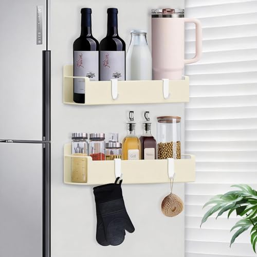 Magnetic Cup Holder for Fridge, Spice Organizer, Stanley Cup & Water