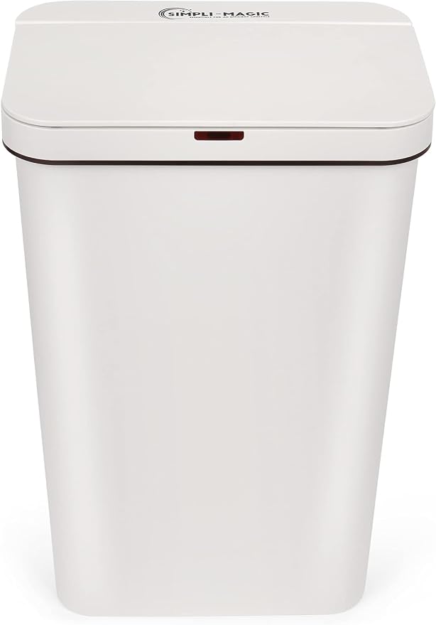 Simpli-Magic 13 Gallon Motion Sensor Touchless Trash Can – Automatic Hands-Free - Image 3