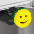Kontoyo Sponge Holder for Kitchen Sink, Black