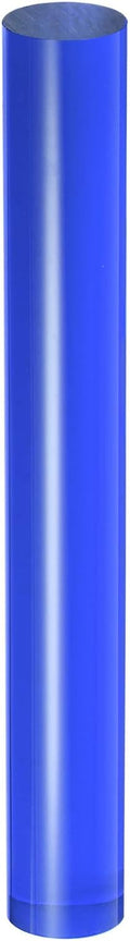 HARFINGTON Acrylic Clay Roller 8 Inch x 1 Inch Solid Non-Stick Plastic Round by HARFINGTON