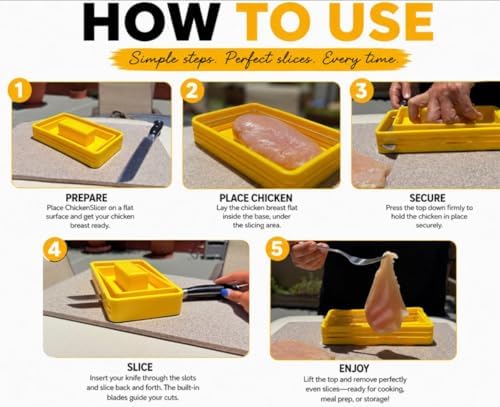 Chicken Breast and Cutlet Mandoline Slicer