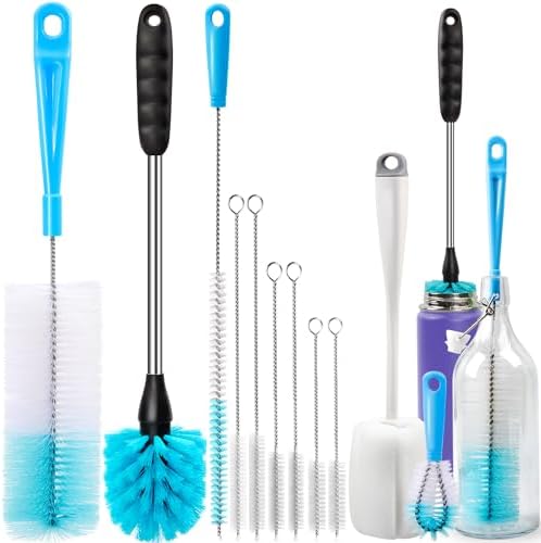 Holikme Bottle Brush Tube Cleaning Set, White