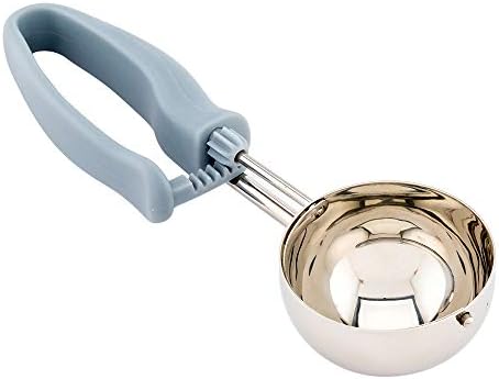 Restaurantware Comfy Grip 4 Ounce Gelato Scoop 1 Ambidextrous Ice