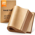 SMARTAKE 300 Pcs Parchment Paper Baking Sheets, Pre-Cut, 12x16 Inches