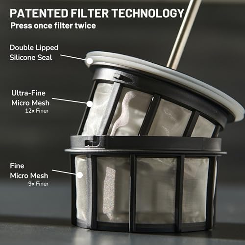 ESPRO Go P0 Insulated French Press, 16oz