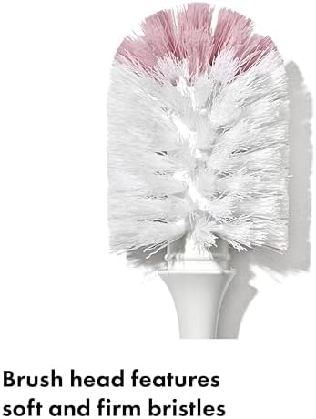 OXO Tot Baby Bottle Brush with Nipple Cleaner, Baby Bottle Cleaner