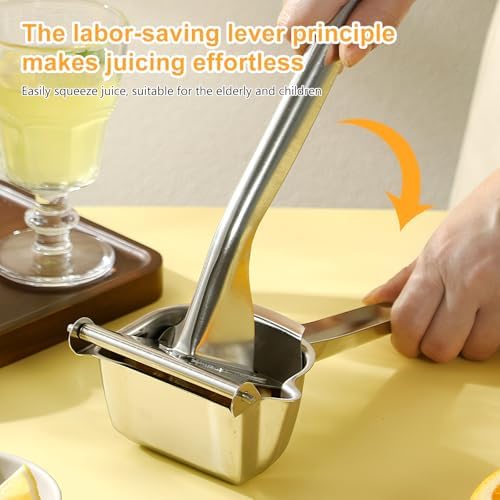 Stainless Steel Handheld Manual Juicer