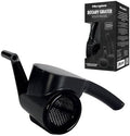 Microplane Handheld Rotary Cheese Grater, Black