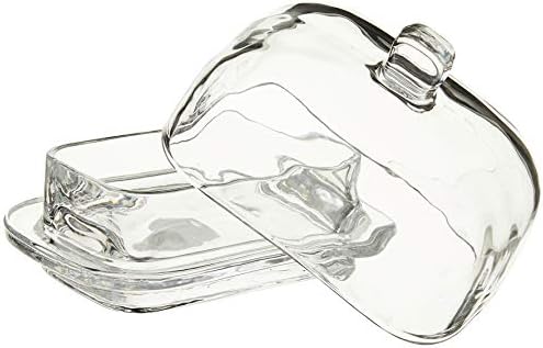 Abbott Collection Large Rectangle Covered Butter Dish with Lid