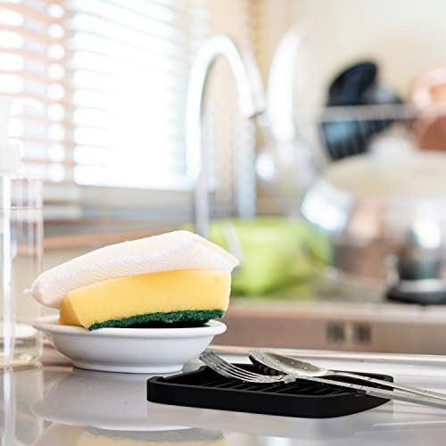 ZAPPOWARE Silicone Sponge Holder, 2 Pack