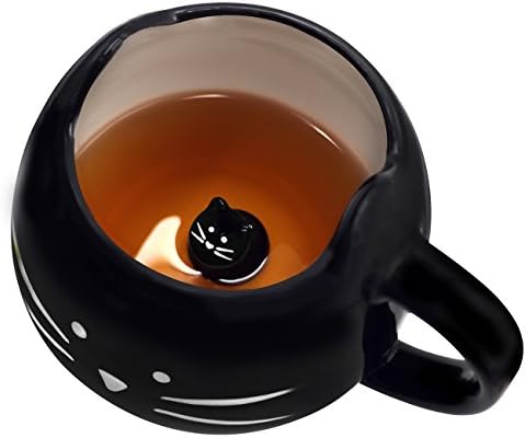 Koolkatkoo Cute Ceramic Cat Coffee Mug 12 oz Cat Lovers Kitty Tea Mugs