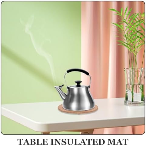 Tea Kettle Insulation Pad for Cups and Kettles, Khaki