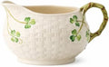 Belleek Classic Shamrock Cream Jug | 5.2x3in Parian China | Made in