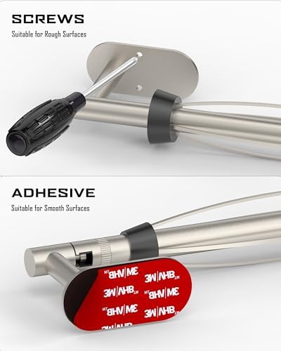 Under Cabinet Paper Towel Holder, One-Hand Operable, Silver