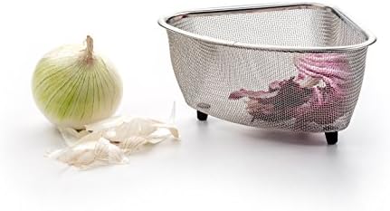 RSVP International Endurance In-Sink Mesh Colander Strainer Basket
