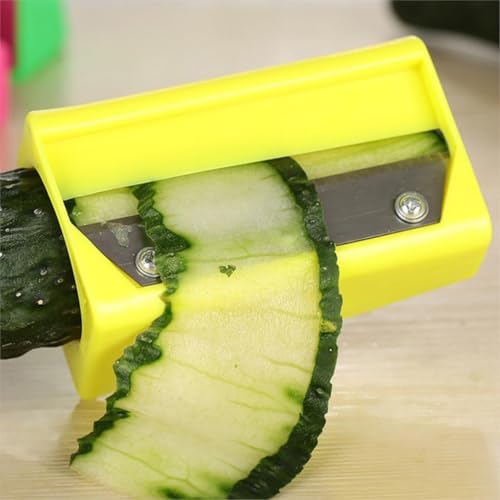 SEWACC 4pcs Carrot and Cucumber Spiral Curler Peeler