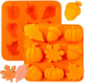 Pumpkin Molds Silicone Thanksgiving Fall Cake Mold Pumpkin Maple Leaf