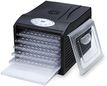 Samson Silent 6-Tray Dehydrator, BPA-Free Plastic Trays