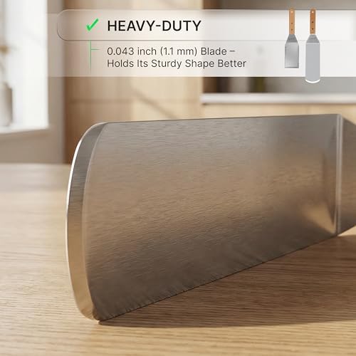 Anmarko Stainless Steel Griddle Spatula Set