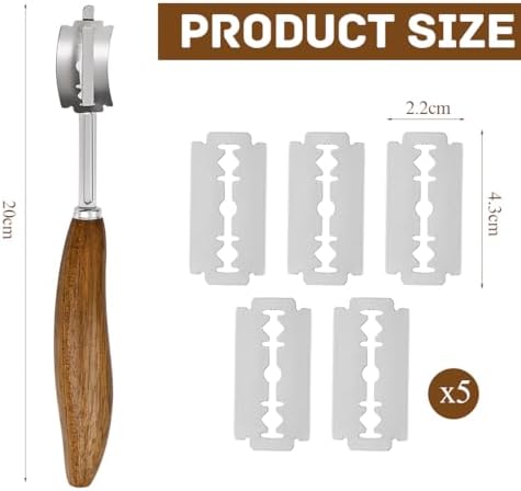 Bread Lame for Dough Scoring Knife Stainless Steel Sourdough Scoring