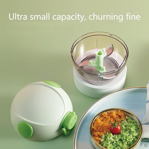 Manual Food Processor Vegetable Chopper, Multifunctional Mini Garlic