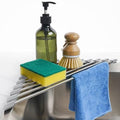 Tomorotec Triangle Roll-Up Dish Drying Rack, Gray