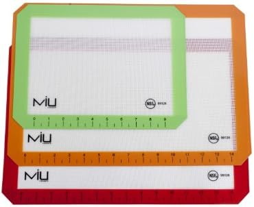 Miu Nonstick Silicone Baking Mat Set of 3