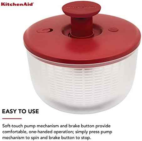 KitchenAid Universal Salad Spinner with Removable Bowl, Colander and
