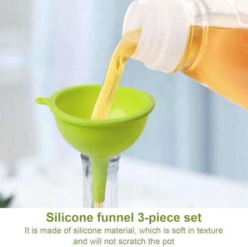 Upgrade Kitchen Funnel Set 3 Pack, Small and Large, Kitchen Gadgets