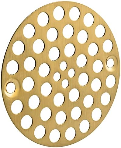Artiwell 4’’ Shower Strainer Drain Trim Set, Solid Brass Screw-in