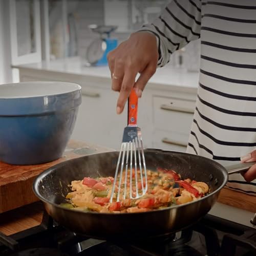 La Cuisine Extra Flexible Stainless Steel Fish Slotted Spatula Turner