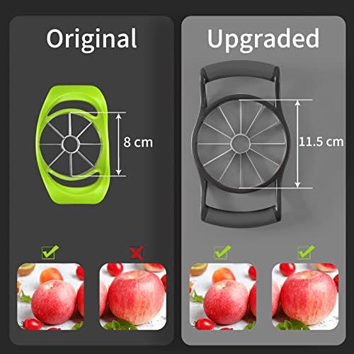 Newness Apple Slicer, [Upgraded] 12-Slice Apple Slicer and Corer