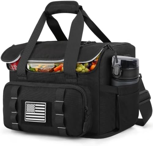 ZOMFELT Lunch Box for Men, 19L Insulated Lunch Bag with Separate