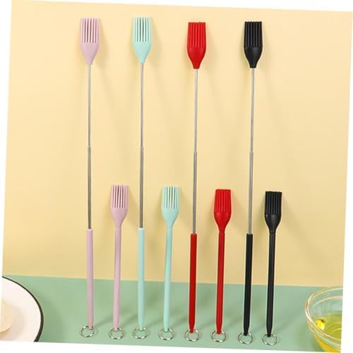 BESPORTBLE 4Pcs Silicone Basting Brush Set for Grilling and Baking