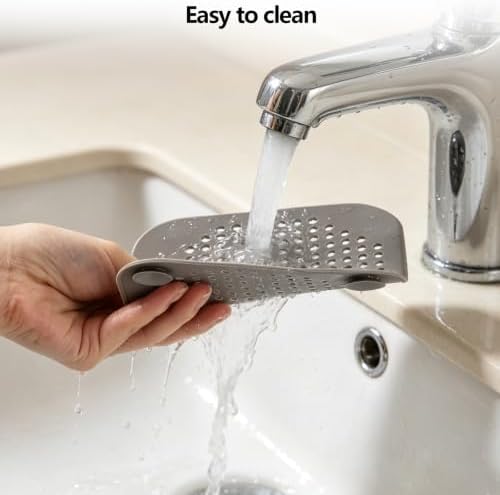6Pcs Drain Hair Catcher Silicone Drain Cover Sink Strainer Hair