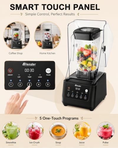 2200W Professional Countertop Blender, 2L Jar