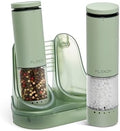 Flendy Rechargeable Salt and Pepper Grinder Set, Charging Base