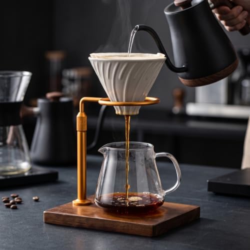 Baoblaze Support Stand Coffee Dripper Holder Pour Over Rack Manual
